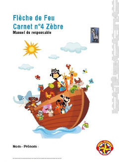 carnet fdf zebre
